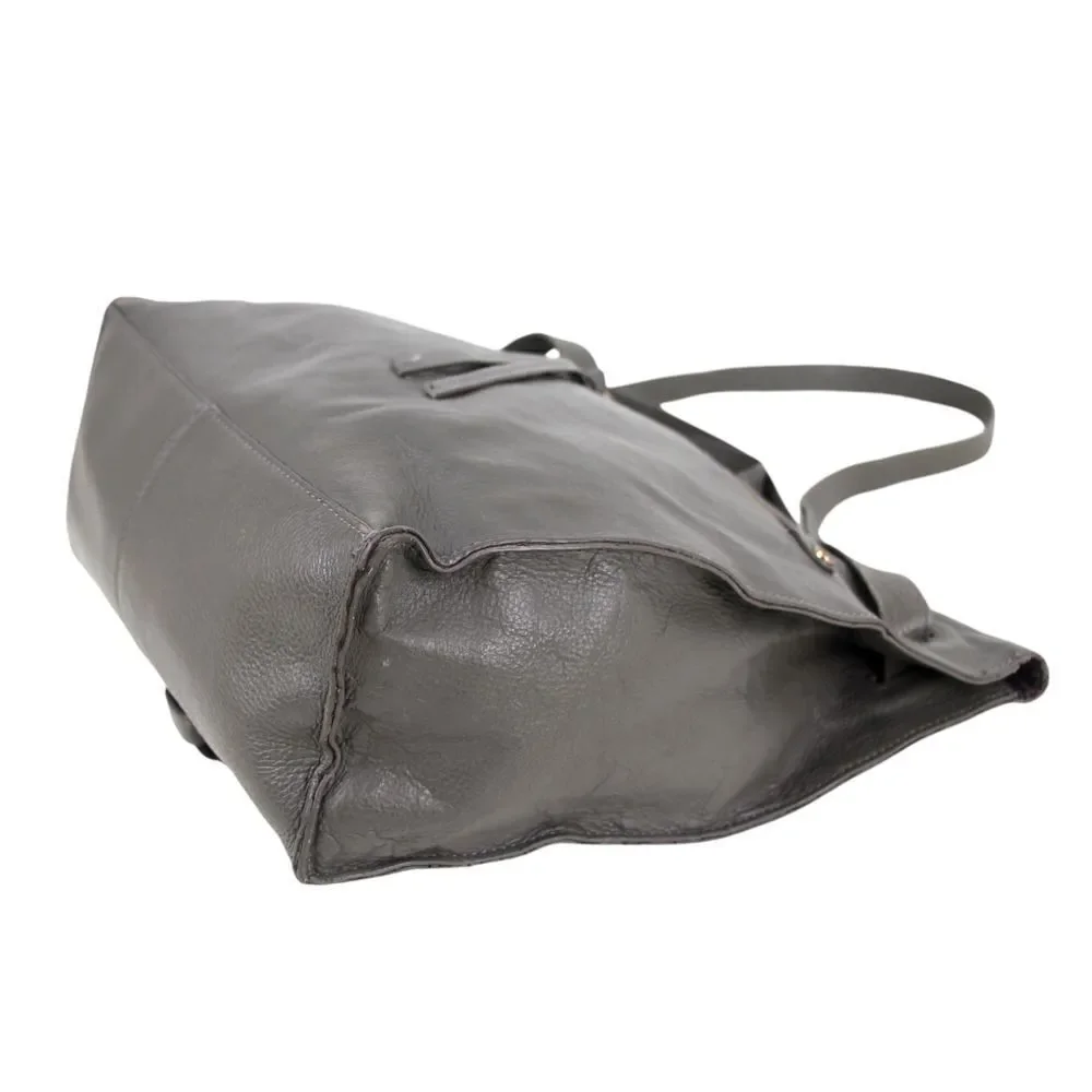 Kooba GRAY GENUINE LEATHER BACKPACK CONVERTIBLE SHOULDER BAG X-BODY PURSE